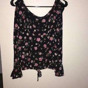 Long sleeve Flared  American eagle shirt